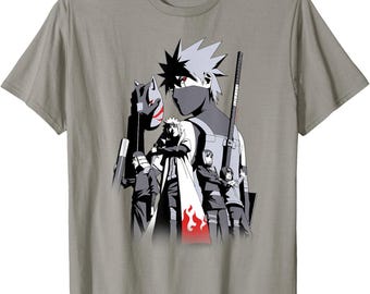 Naruto Shippuden Kakashi Story Limited Color Anime T-Shirt