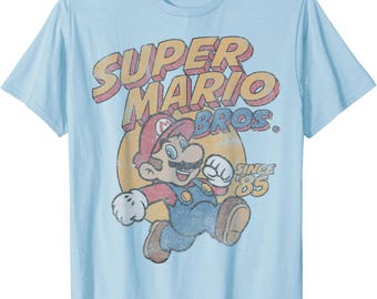 Super Mario Bros. Since '85 Vintage Poster T-Shirt