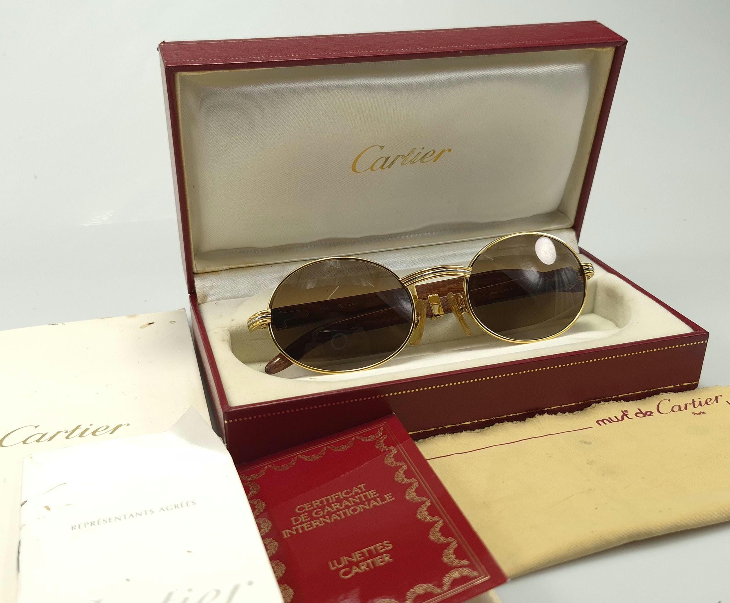 Cartier wood frames - Etsy 日本