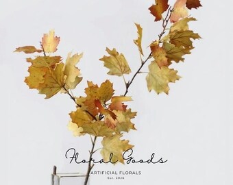 Golden Autumn Maple Spray – 47.2"
