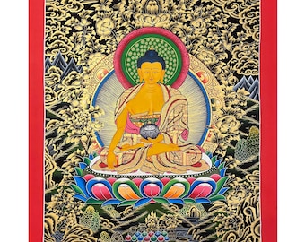 Shakyamuni Buddha Thangka Malerei