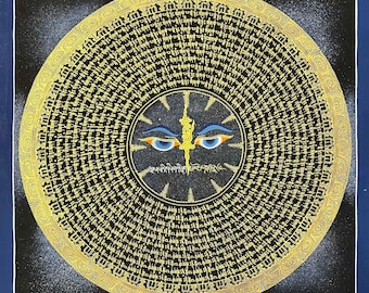 Mandala del Mantra de los Ojos de Buda