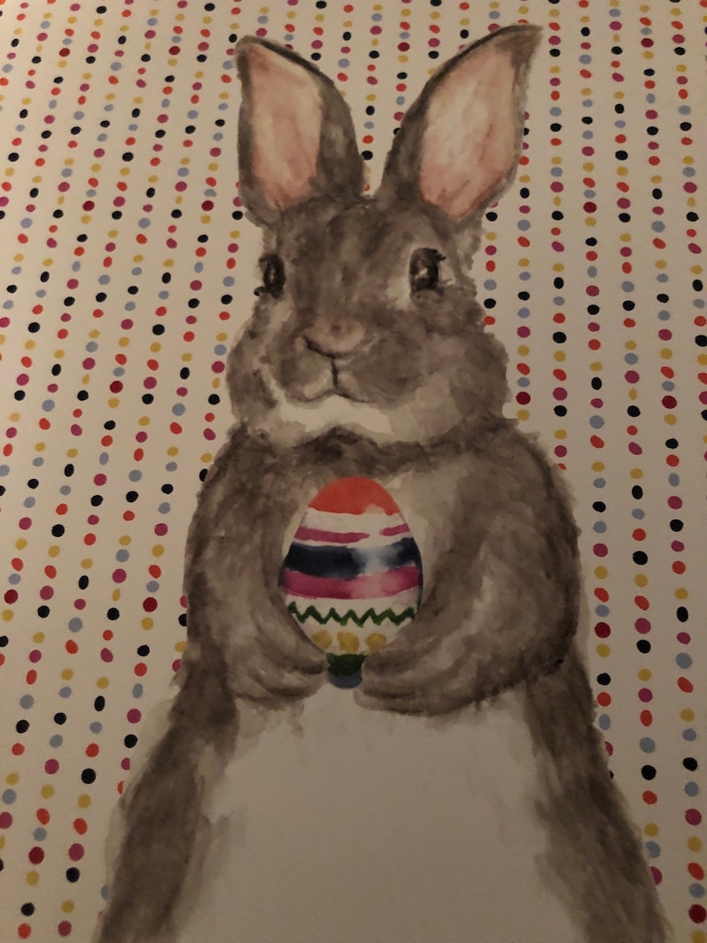 Bunny Placemats Cork Backed Placemats. Easter Decor Set of 4 Etsy