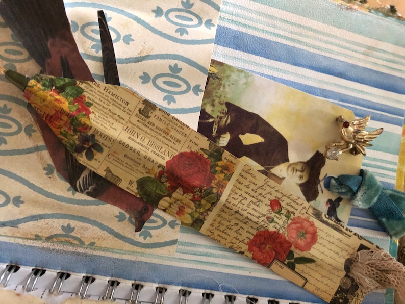 Junk Journal, Shabby Chic Junk Journal, One of a Kind Junk Journal ...