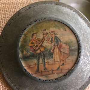 French/victorian Antique Trinket/powder Box, Antique Trinket Box ...