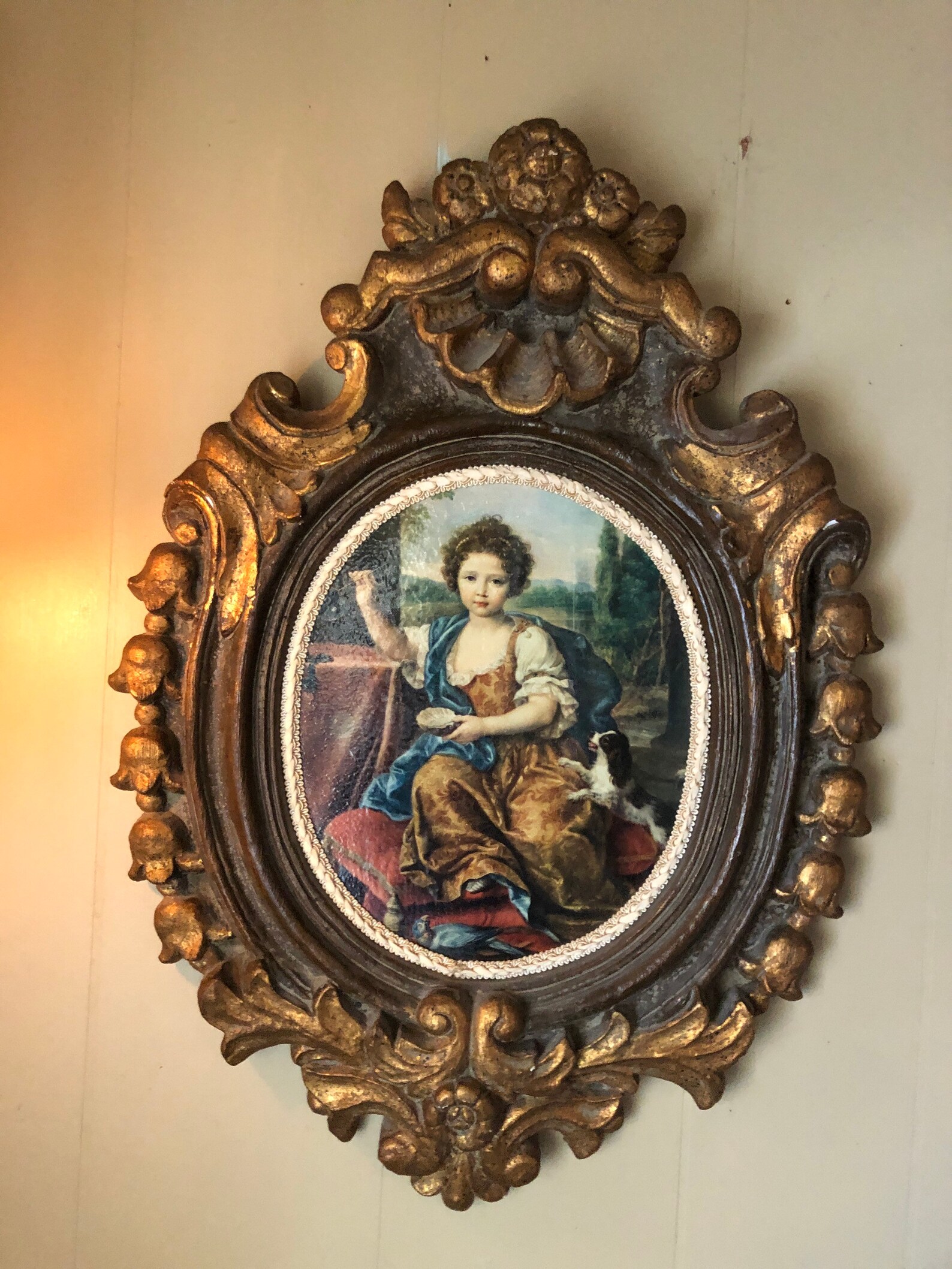 Reduced.exceptional Antique Wall Decor Antique Plaster Wall Etsy