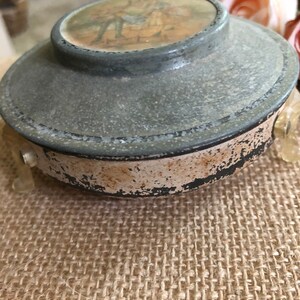 French/victorian Antique Trinket/powder Box, Antique Trinket Box ...