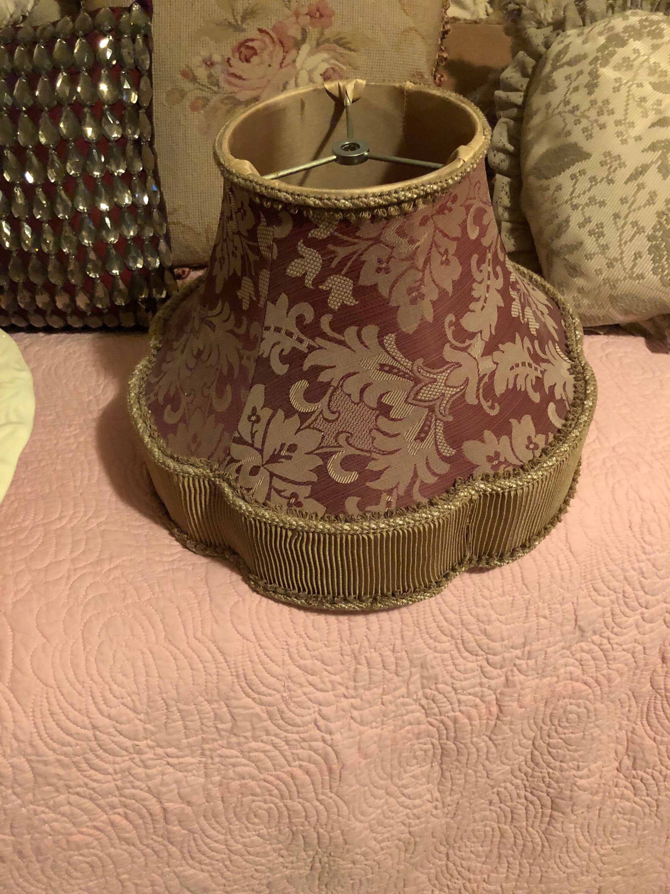 Vintage lampshade elegant lampshade Etsy
