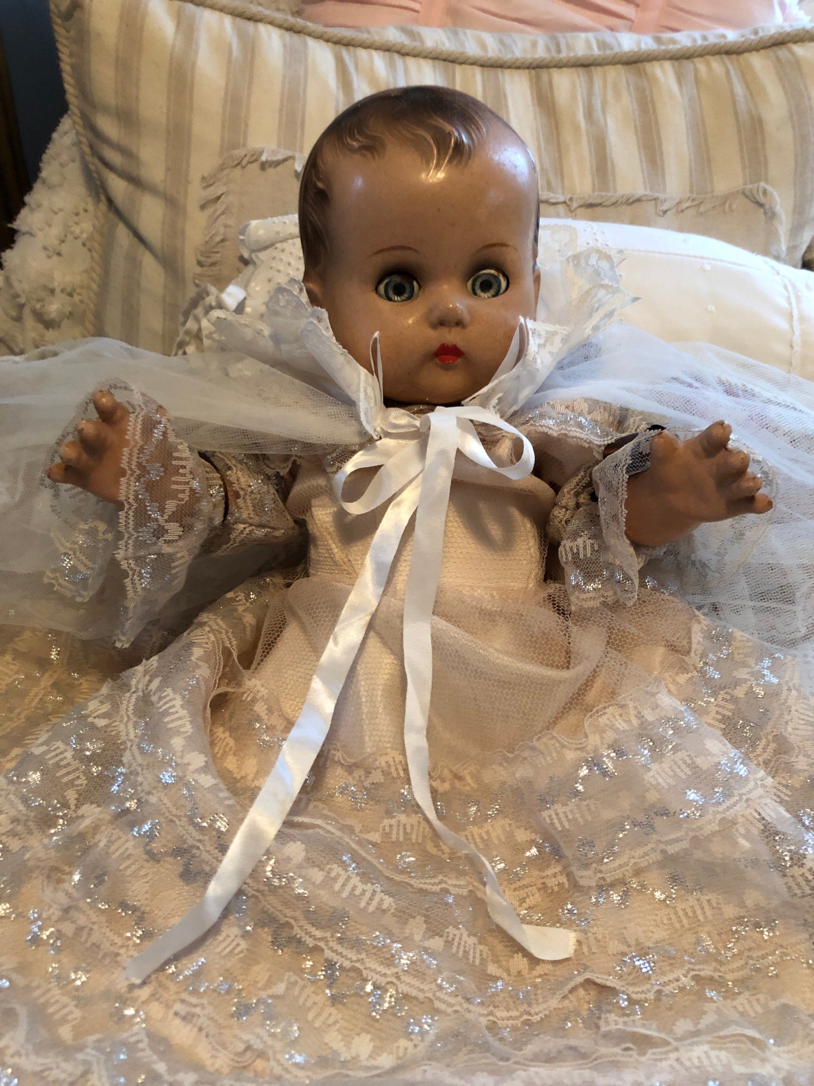 Antique Baby Doll No markings Composition Baby Doll Vintage Etsy