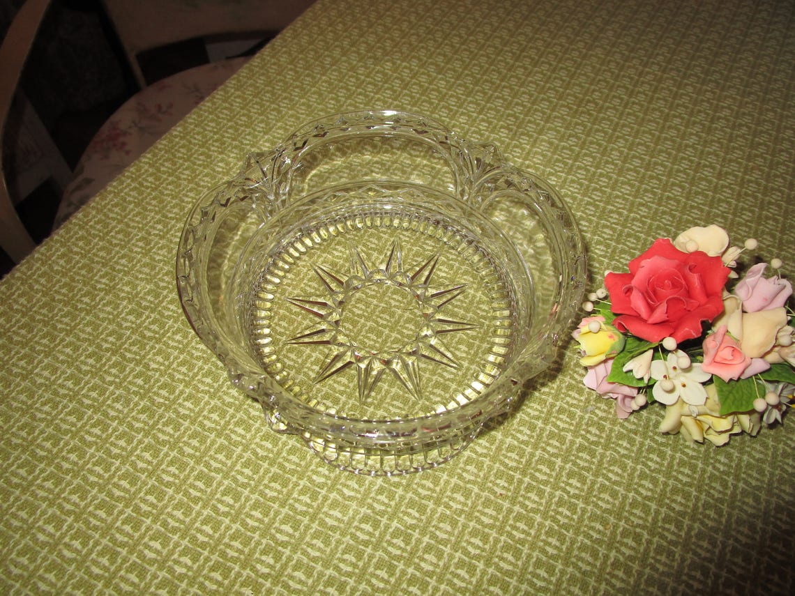 Cut Glass Crown Princess Crown Eclectic Etsy