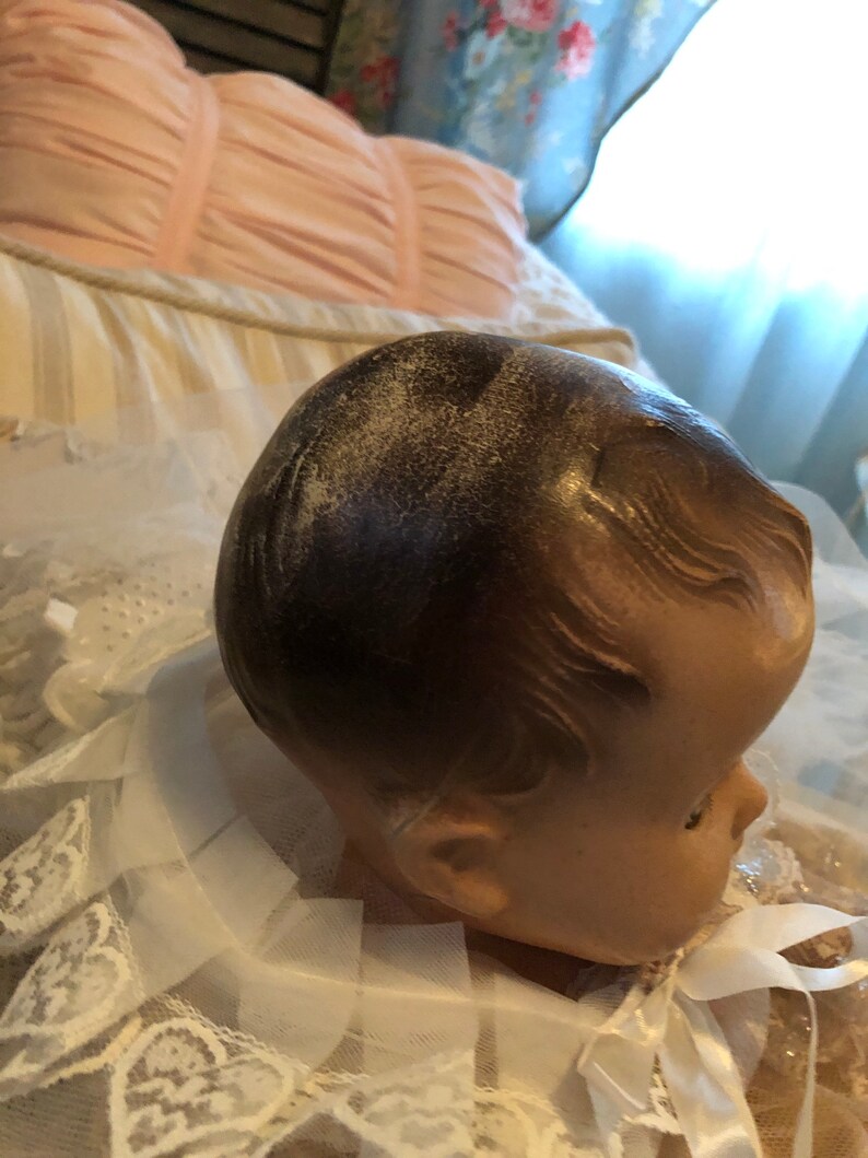 Reduced....antique Baby Doll No Markings Composition Baby Etsy