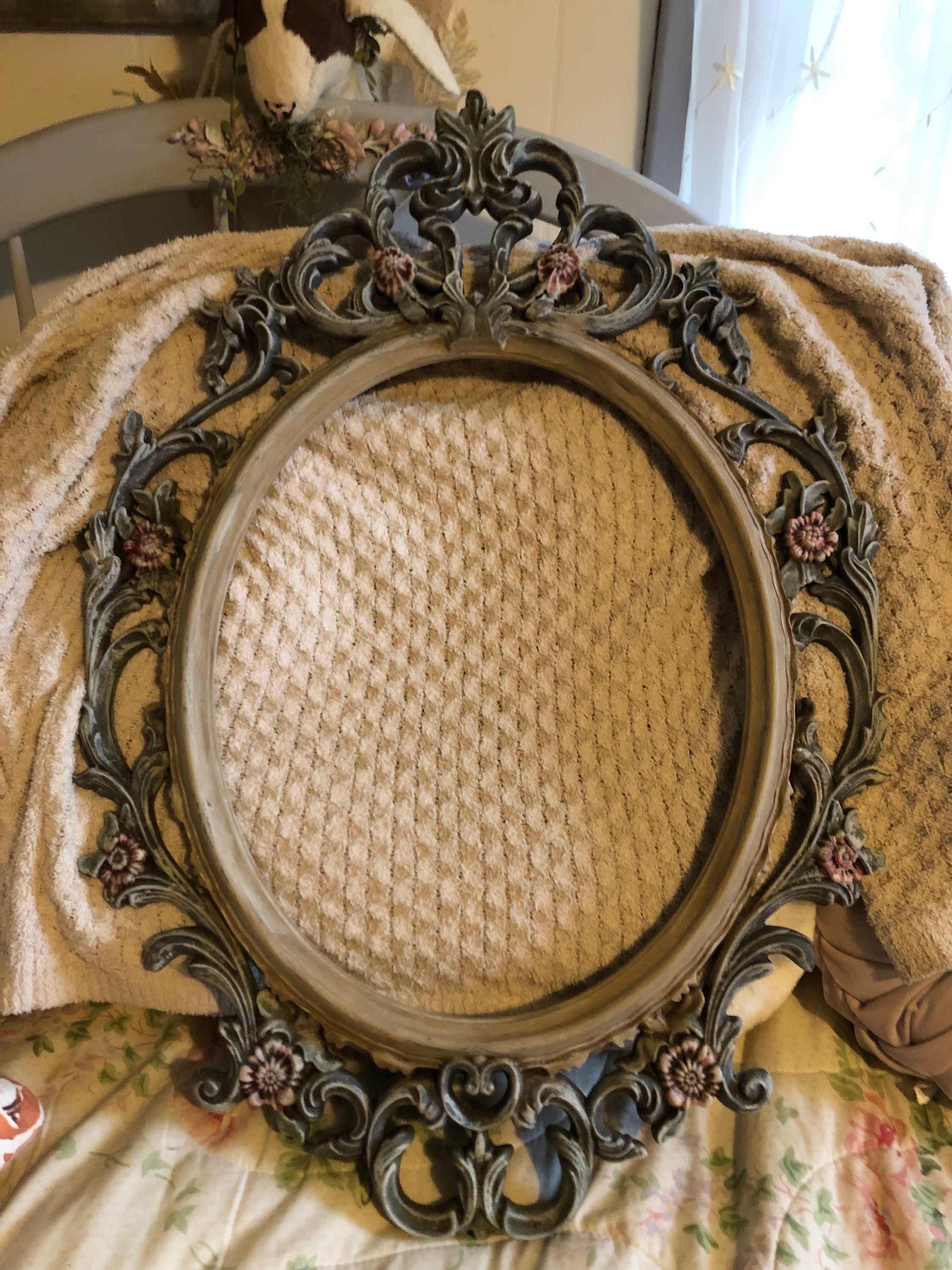 Large Ornate Frame, Hand Painted Frame