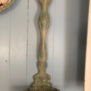 ROYAL vintage wall Ladle, Large Metal Ladle, Painted Ladle, Vintage Ladle
