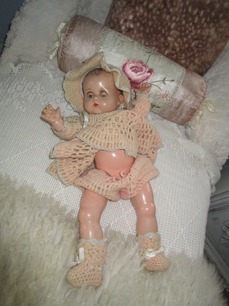 Antique Baby Doll No markings Composition Baby Doll Etsy