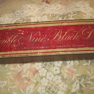 Antique Dominos, Antique Game, Antique advertising