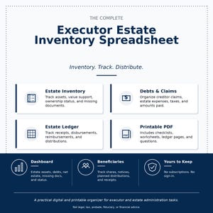 Executor Estate Inventory