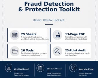 Kit de herramientas para la detección y protección contra el fraude