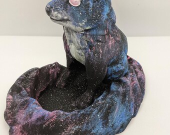 3D Printed Galaxy Fox Dice Tower for Table Top Role-playing