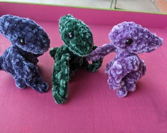 Pterodactyl Crochet Soft Velvet Plushie Toy