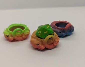 Dados de dragón bebé aleatorios Guardian D20 Accesorios para juegos de rol de mesa