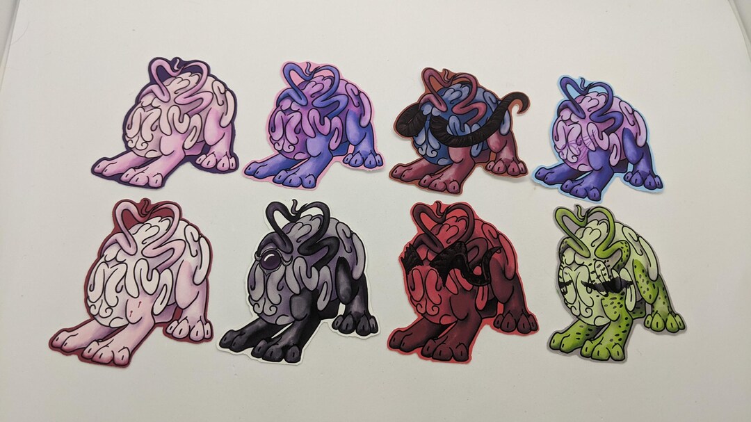 3 Inch Baldur's Gate Intellect Devourer Stickers - Etsy