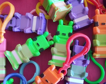 Random Square Caterpillar Keychain