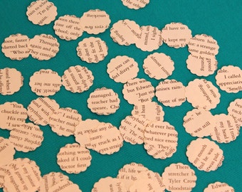 500 Hand Punched 1 inch Twilight scalloped confetti