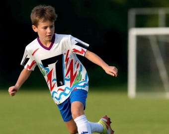Camiseta número 7 para niños, nueva