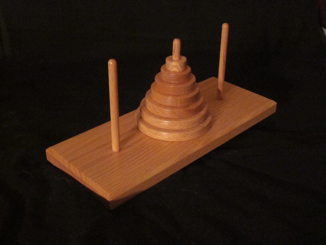 Pyramid Disc Puzzle. Game Puzzle Contemporary Puzzle Etsy