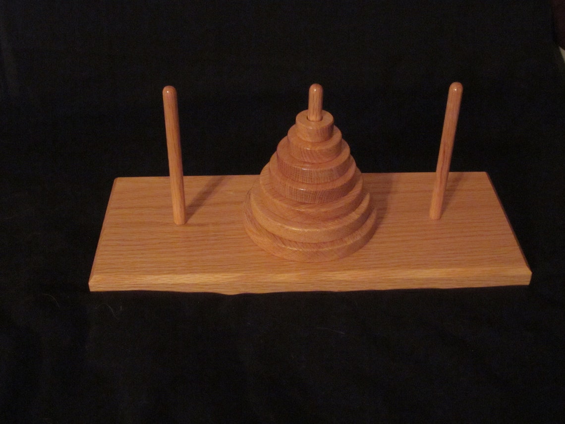 Pyramid Disc Puzzle. Game Puzzle Contemporary Puzzle Etsy