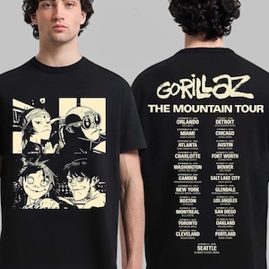 Gorillaz Shirt Vintage - Etsy
