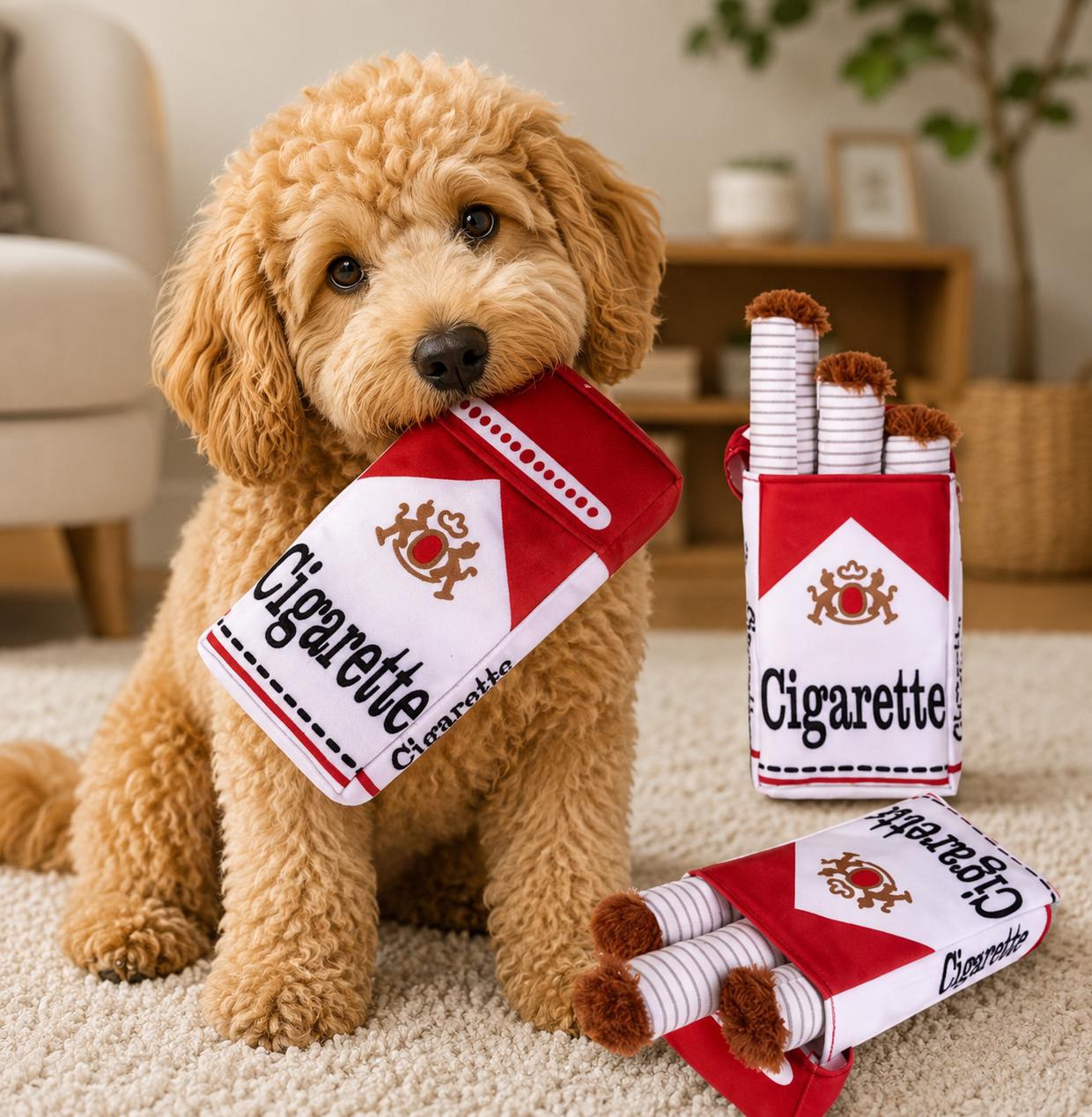 cigarette dog costume Cigarettes Dog Toy