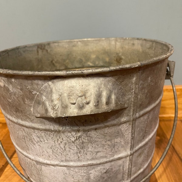 Galvanized Drink Bucket Etsy