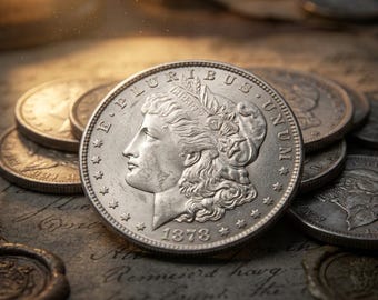 1878-1921 Morgan Silver Dollar Complete Coin Set, Rare US Morgan Dollar Coin Collection, American Old Coins for Collectors, Collectible Coin