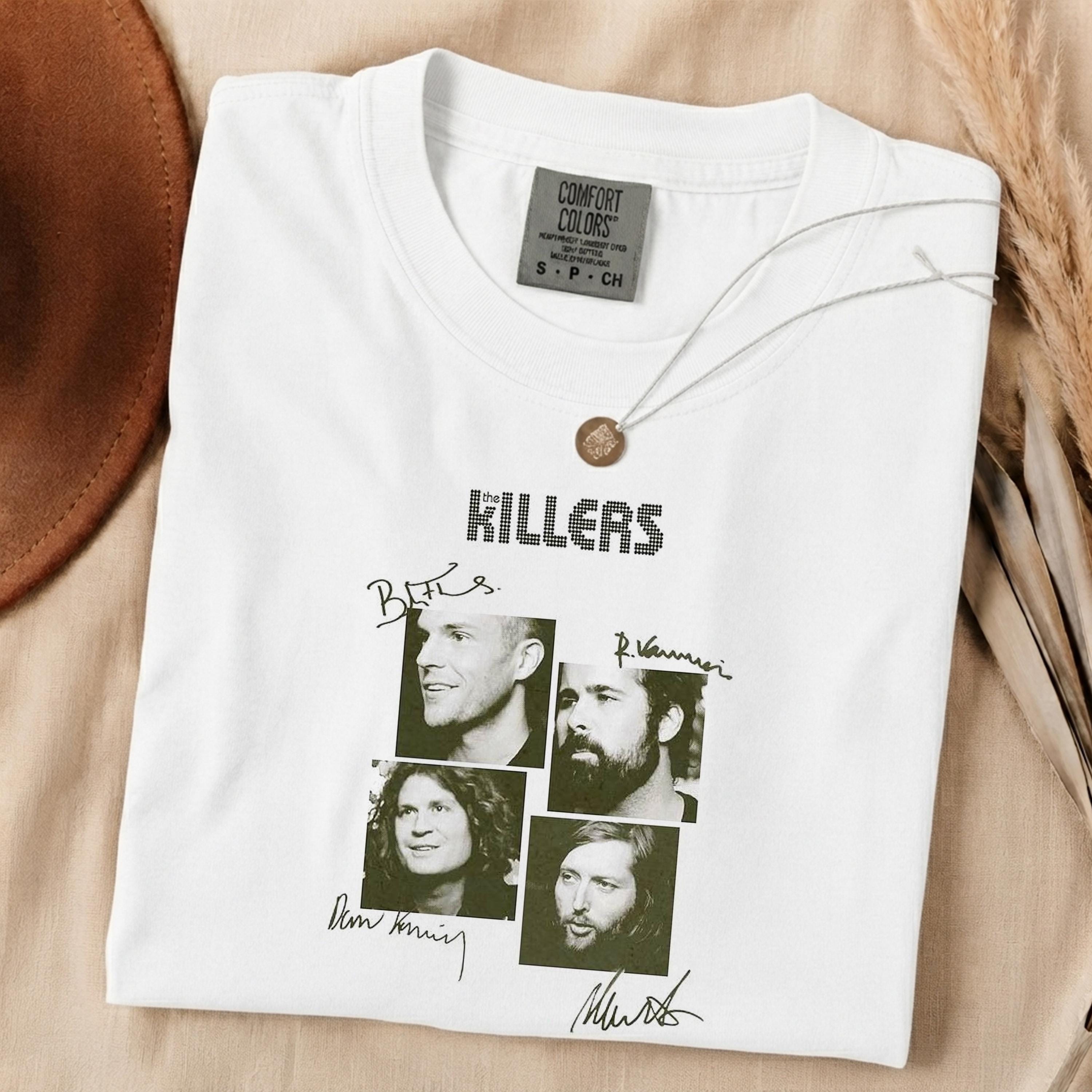 The Killers Band Tshirt Vintage - Etsy The Killers Band Tshirt Vintage - Etsy