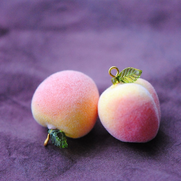 Peach Charms - Etsy
