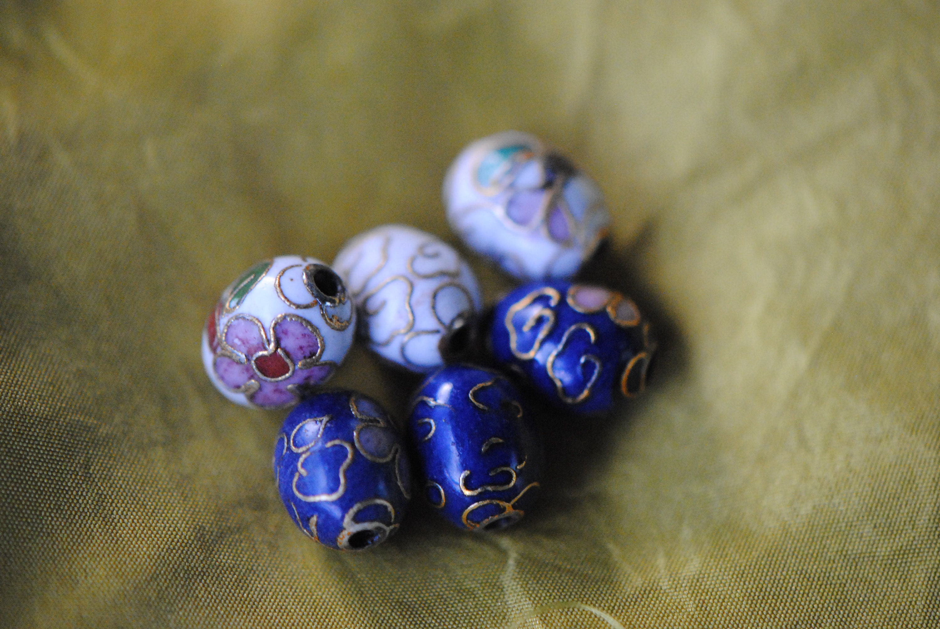七宝焼き花模様 - Etsy 日本