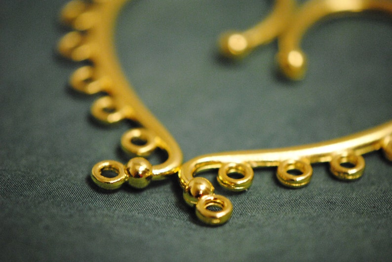 Gold Toned Ear Wrap Findings Ear Cuff Findings DIY Etsy UK