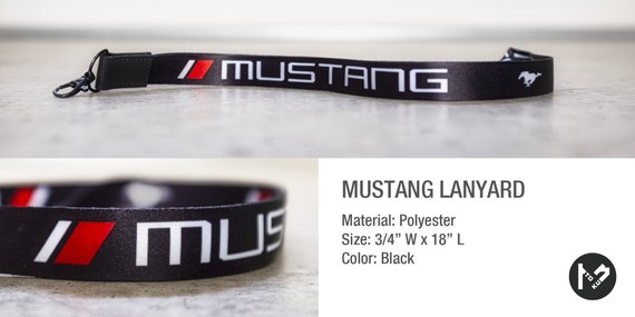 Mustang lanyard deals