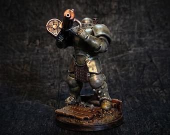 Croisade des tranchées : Infanterie lourde mécanisée (MG) d'Antioche - Peint - Miniatures