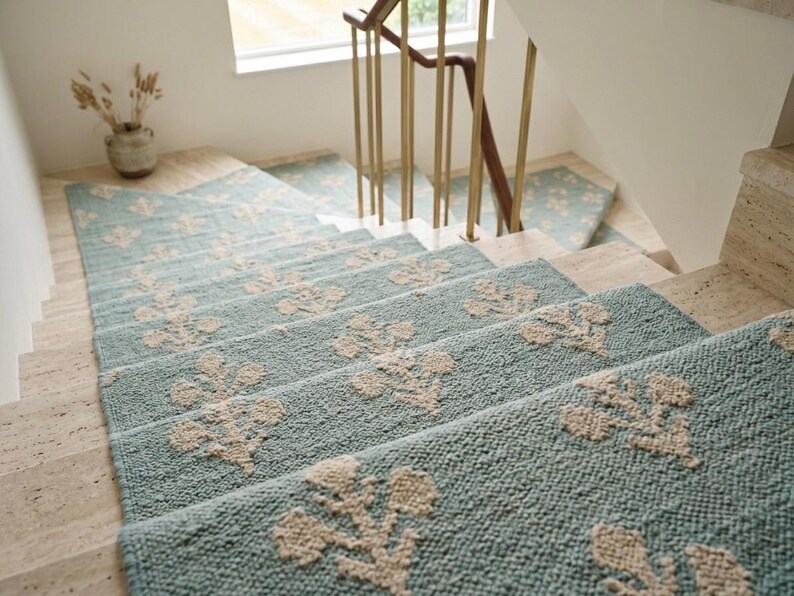 Handwoven Sage Green Cotton Durry Rug, Flatweave Boho Area Carpet for Living Room Bedroom, Custom Size Runner Rug, 4x6 5x8 8x10 Large Rug image 2
