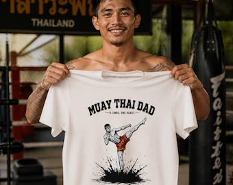 Muay Thai Dad T-Shirt | Father's Day Gift for Martial Arts Dad | 8 Limbs Tea | Kickboxing Fighter Dad Gift | Birthday gift