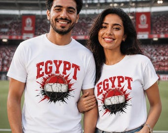 Egypt Football Shirt | World Cup 2026 Fan Tee | مصر Soccer Gift | Egyptian Pride Shirt | Men Women Unisex S-2XL