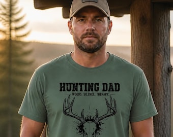 Hunting Dad T-Shirt | Father's Day Gift for Hunter Dad | Deer Hunting Tee | Outdoors Dad Gift | Dad Birthday Gift