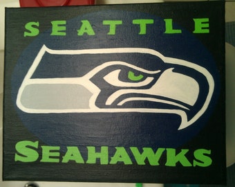 Seattle Seahawks Canvas Painting (Any team available)