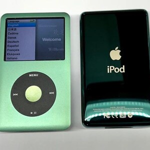iPod Video de 7.ª generación / Modificación Bluetooth / DAC Wolfson / Tarjeta SDXC de 2 TB / Actualización USB-C / Batería de 3000 mAh / Elige el color