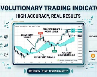 Advanced Momentum Cloud Indicator | TradingView Strategy Kit, Trend Sniper (Digital Download)