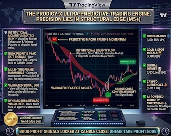 TradingView Indicator | Non-Repainting Peak Profit Exit Signals (M5+)