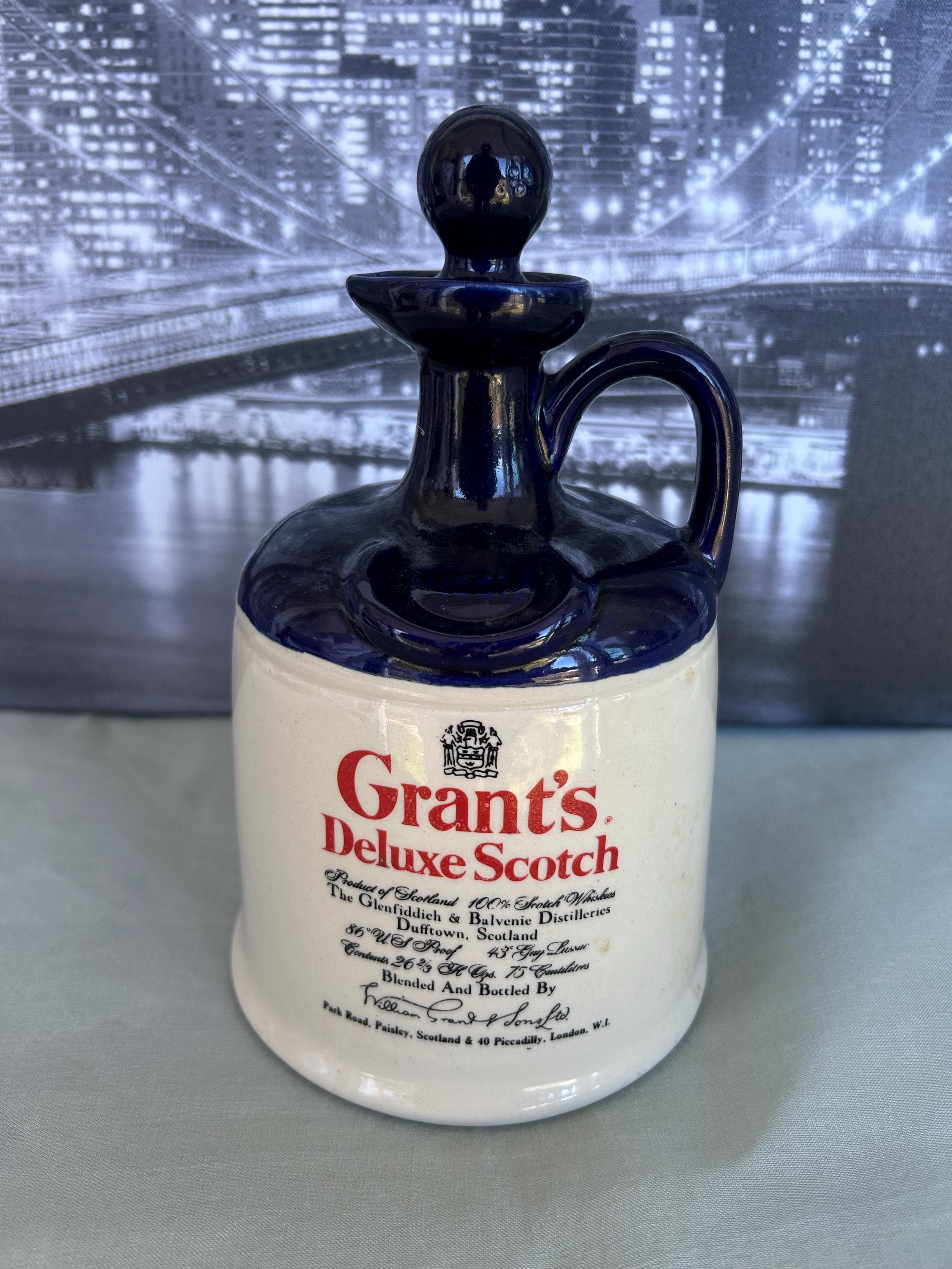 Ceramic whiskey bottle - Etsy 日本