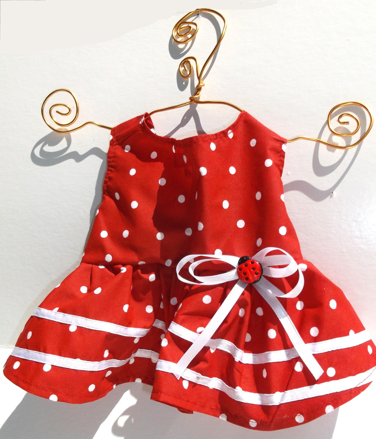 Dog Dress Dog Clothes Pet Dress Pet Clothes Dog Red Dress Etsy